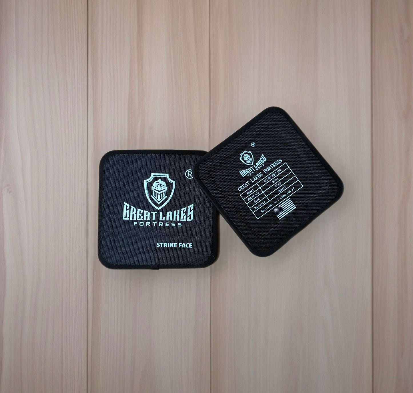 6x6 steel set of 2 bullet proof plates level 3+