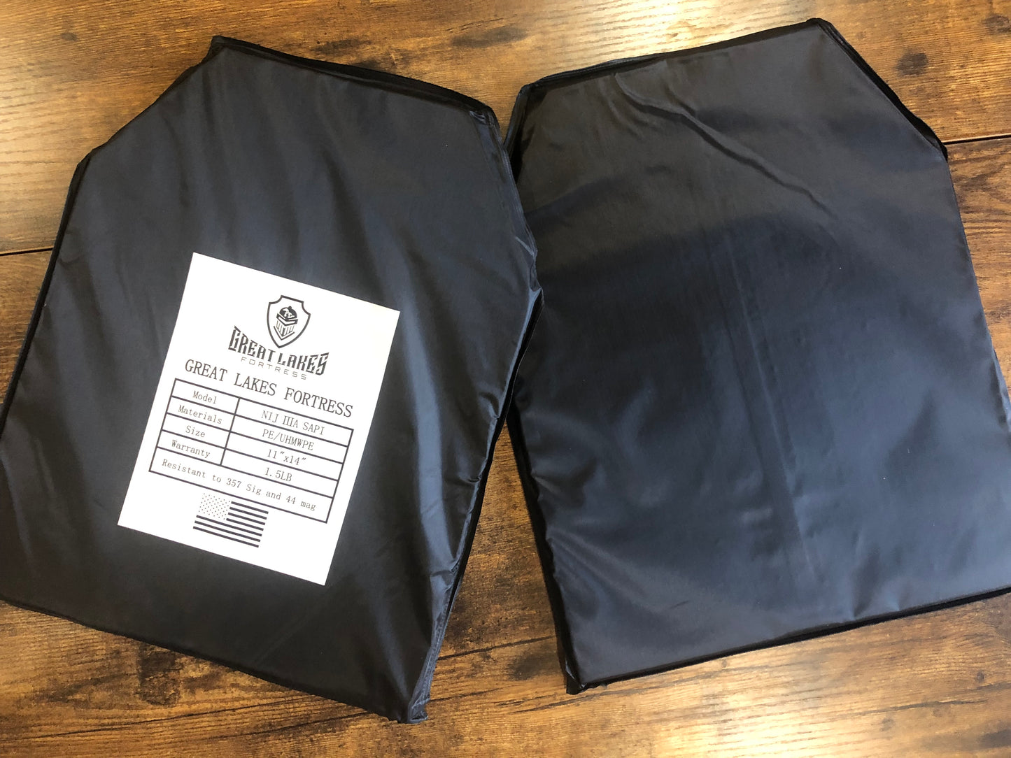 11x14 soft armor plates level 3A set of 2 plates