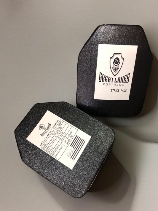 8x10 Ceramic Armor Plate – Level III+ Protection