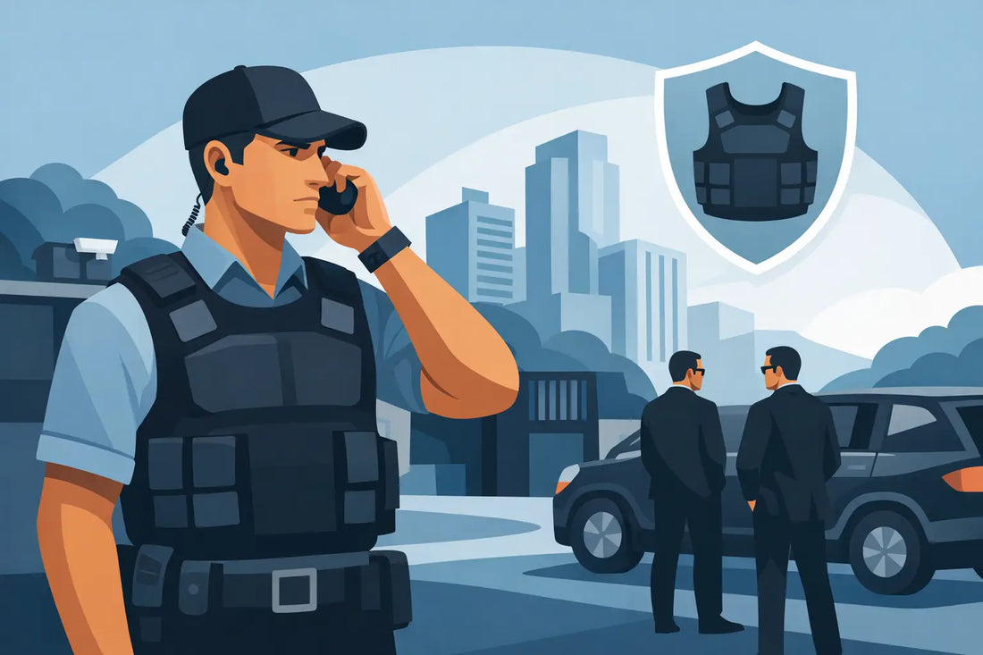 Body Armor for Private Security That Fits Duty