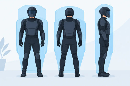 Armor Coverage Guide for Front, Back, and Sides