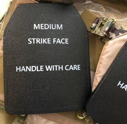 Level 3+ ceramics 10x12 armor plates set water proof coated